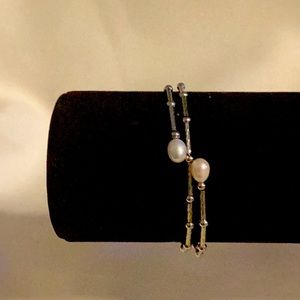 Fresh water pearl bracelets adjustable